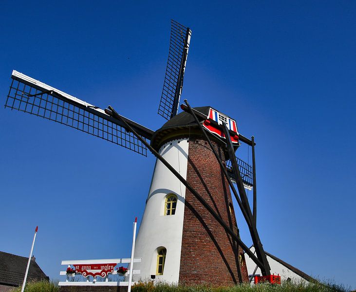 Moulin Sainte-Anne à Weert par Jolanda de Jong-Jansen