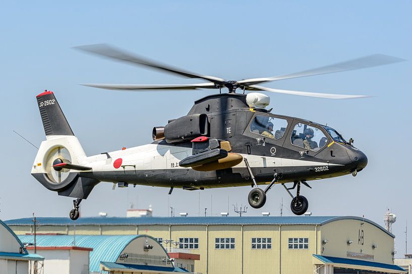 Prototype Kawasaki OH-1 "Ninja" helicopter. by Jaap van den Berg