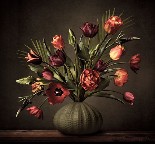 Flowers Still Life Tulip Mix by Petri Vermunt