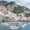Uitzicht op Amalfi in Italië van Photolovers reisfotografie