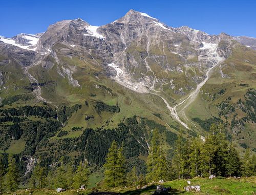 Hohe Tauern - Vue depuis la route alpine du Grossglockner