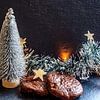 Konzept Weihnachten : Lebkuchen im Advent von Photoart-Naegele