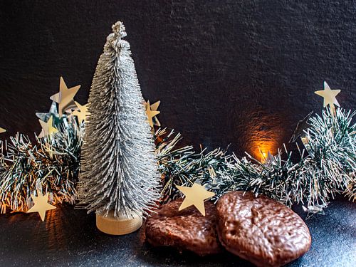 Kerstmis Concept : Peperkoek in de Advent