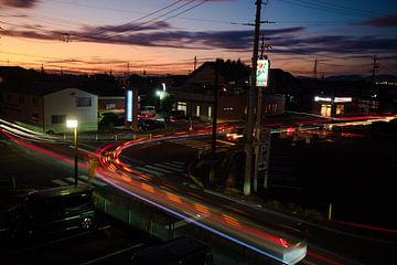 road junction in Kani, Nagoya, Japan by Winne Köhn