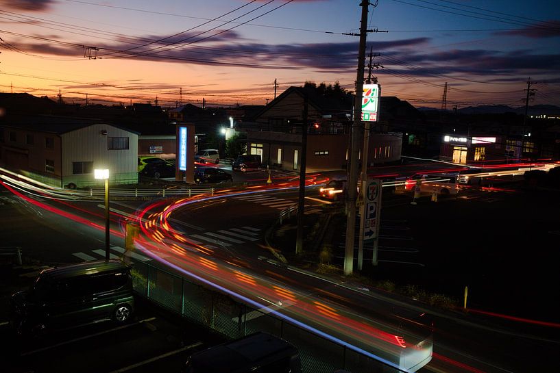 route junktion à Kani, Nagoya, Japon par Winne Köhn