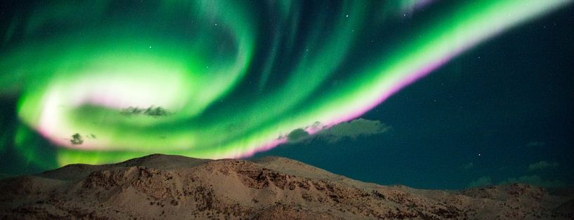 Aurora panorama by Francisca Snel