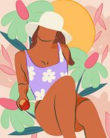 Bloemenvelden en zonneschijn