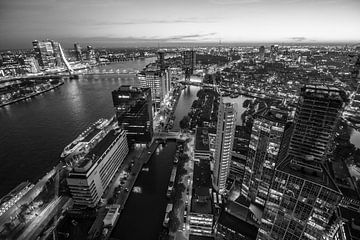View over Rotterdam von Peter Hooijmeijer
