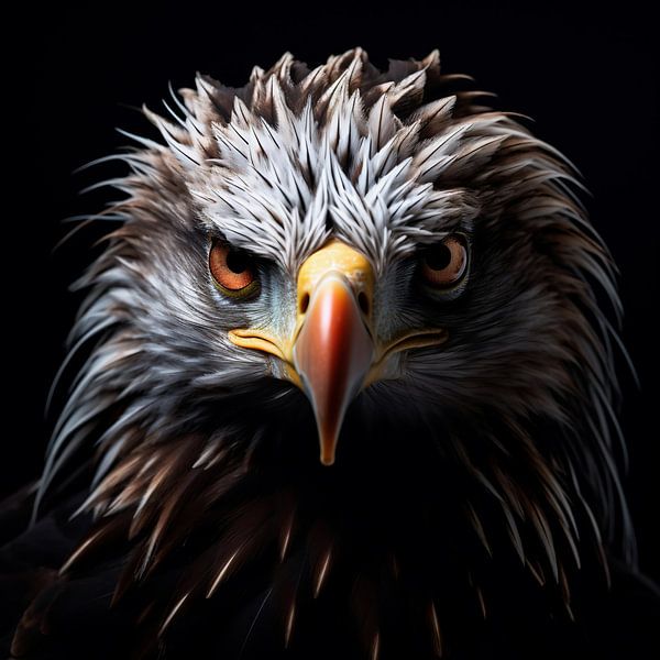 Falke von fernlichtsicht