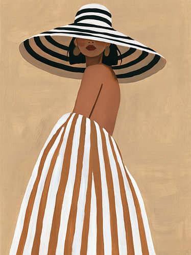 Stripes in the Sun, Modern Portrait