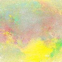 EH PAINTING ART 1989 #0385 Flower Leaf Softone