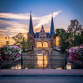 Waterpoort Sneek by Alex De Haan