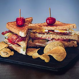 Clubsandwich – Vers en Smakelijk voedsel van Alvadela Design & Photography