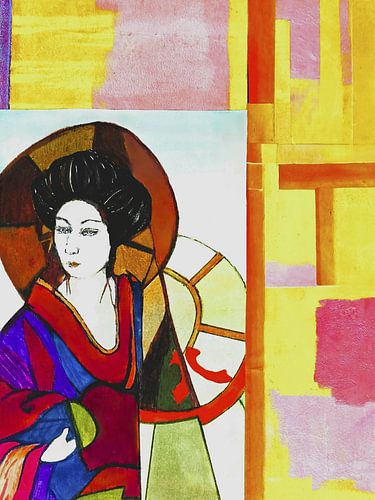The modern Geisha. by Ineke de Rijk