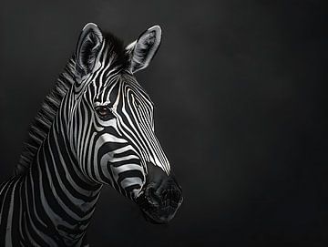 Zebra paard van PixelPrestige