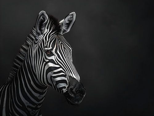 Zebra horse
