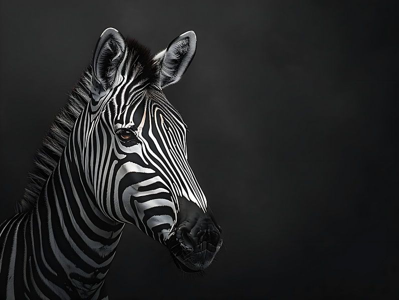 Cheval zébré par PixelPrestige