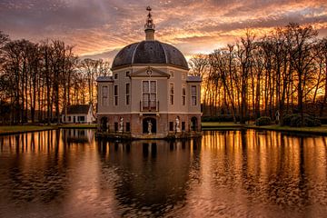 Zonsopkomst bij De Trompenburgh van Connie de Graaf