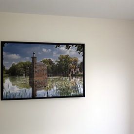 Customer photo: Bouvigne country estate by Ingrid Honders, on canvas