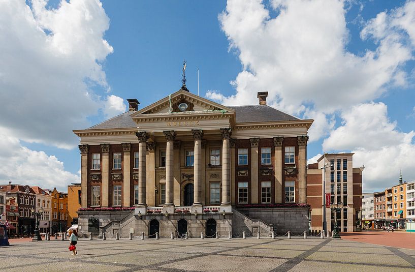 Rathaus von Groningen am De Grote Markt, die Niederlande von Martin Stevens