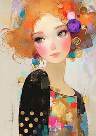 Verträumter Blick von Blickfänger Gemälde