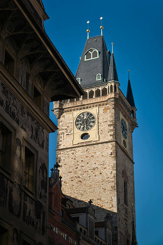 Tower of the Old Town Hall in Prague
