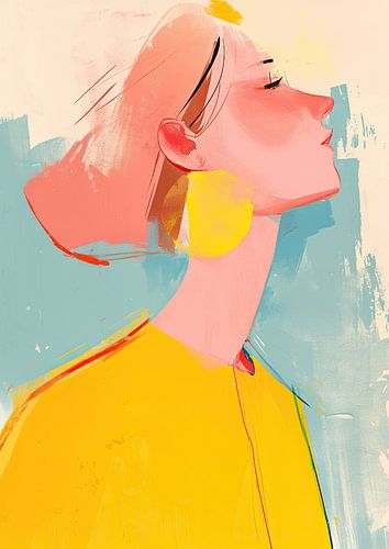 Porträt minimalistisch