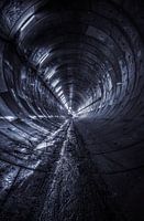 Underground tunnel under construction