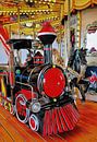 Carousel Train Or Horse Ride by Dorothy Berry-Lound thumbnail