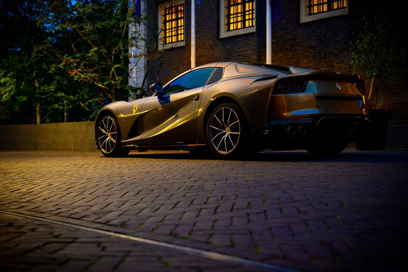 Ferrari 812 GTS V12 spider sports car by Sjoerd van der Wal Photography