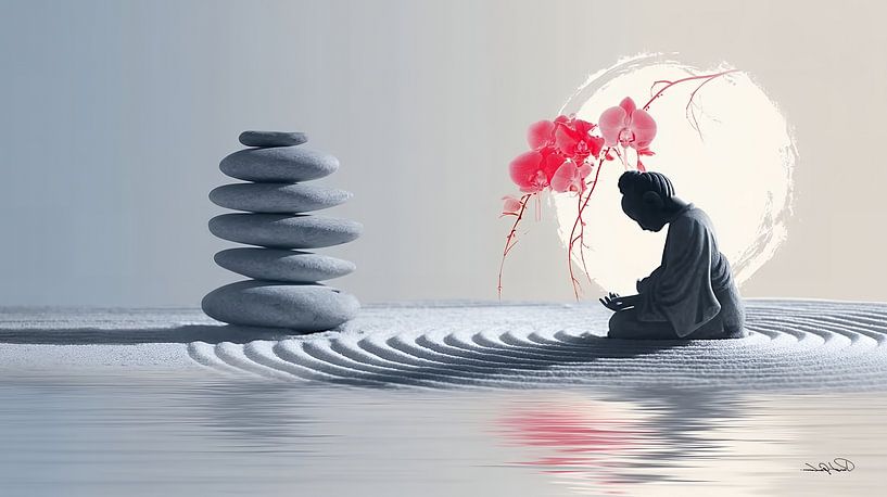 ZEN - Bouddhisme - Bouddha - Bouddha par Gelissen Artworks