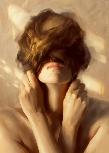Portrait of a woman – Connected in Soft Light