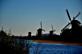 Molens Kinderdijk by Zenna Aydin