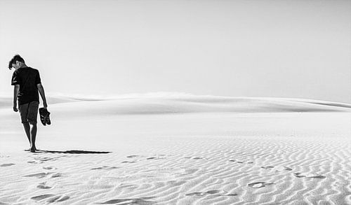 Łeba (Leba) stuivende zandduinen in Polen - Calvin Klein Style