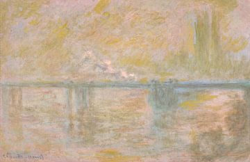Charing-Cross Bridge in Londen, Claude Monet