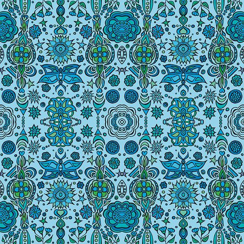 Blue Pattern