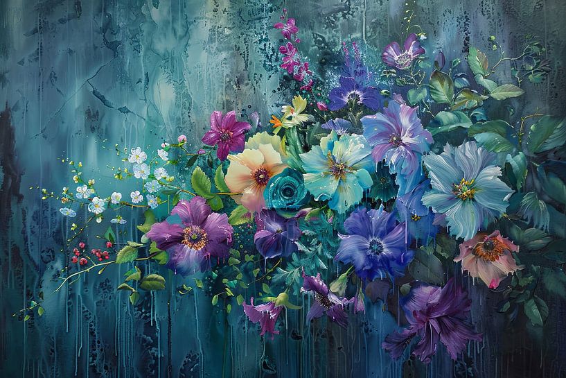 Frühlingsblumen von Poster Art Shop