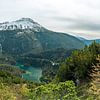 Blindsee im Herbst und den ersten schneebedeckten Bergen von Leo Schindzielorz