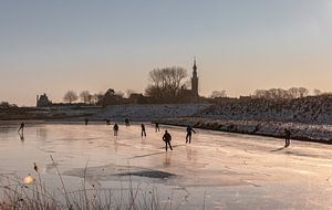 Patinage sur glace à Veere 2