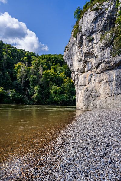 The Danube gorge near Kelheim by ManfredFotos