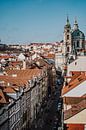Stadtbild Prag von Alwin van Wijngaarden Miniaturansicht