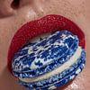 Happen in een Delfts Blauwe Macaron van Studio Ypie