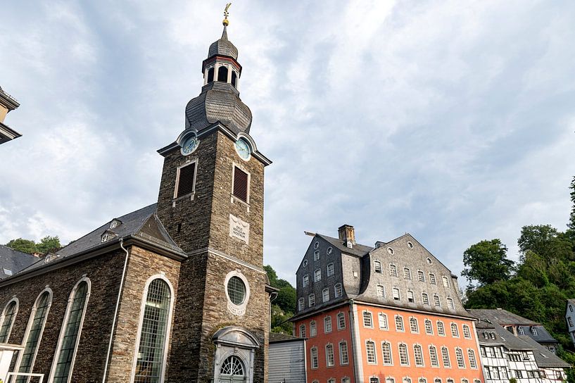 Evangelical Church of Monschau by Richard Wareham