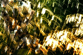 A shower of golden sparks by Alberé de Ville