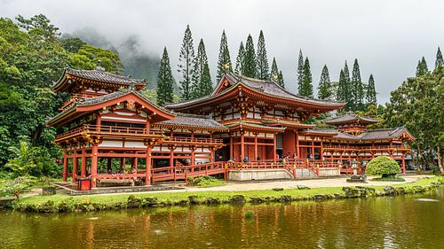 Byodo-In Temple op Oahu.
