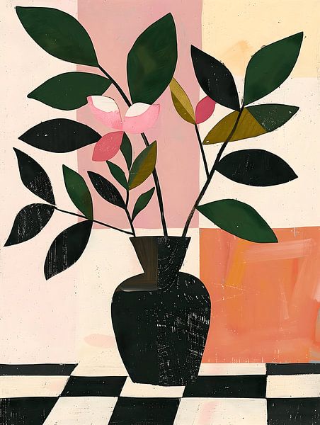 Abstrakte Vase von Gypsy Galleria