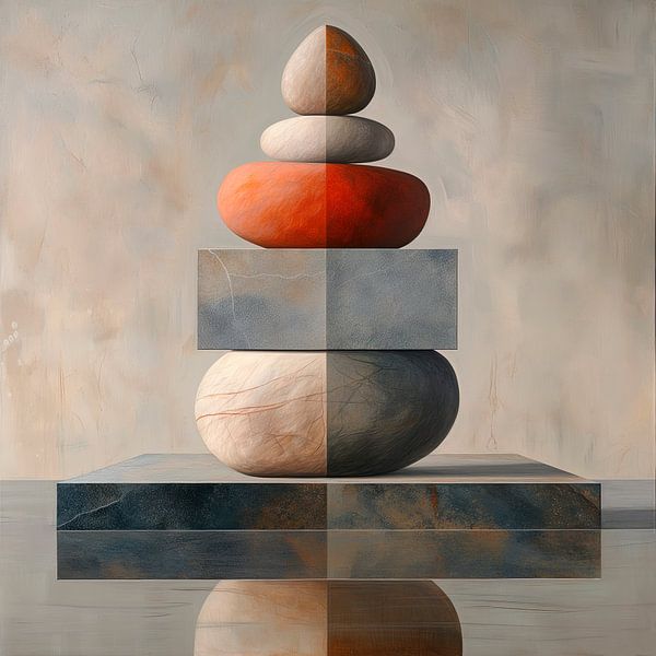 Sculpture de roche par Harry Hadders Design
