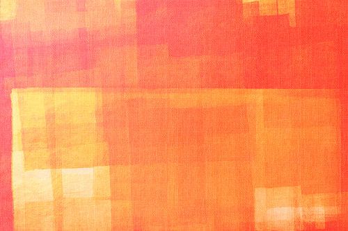 Stralende Balans. Abstract landschap in warme pastels