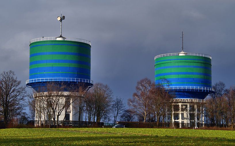 Watertoren Panorama van Edgar Schermaul