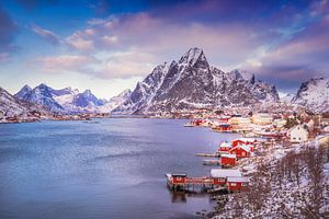 Lofoten Reine van Wim van D